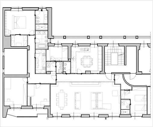 Studio Stefano Colombo - Casa privata, Milano (2010)
