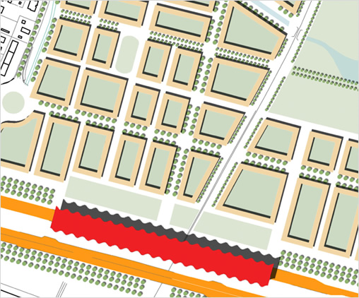 Studio Stefano Colombo - Reggio Emilia, Transit Oriented Development (2008)