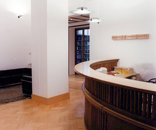 Studio Stefano Colombo - Studio Legale Simmos&Simmons, Milano (1997)